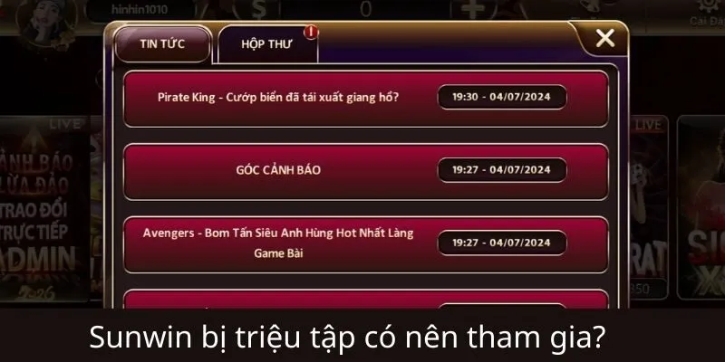 Có nên tiếp tục chơi và đăng ký Sunwin trong thời điểm này?