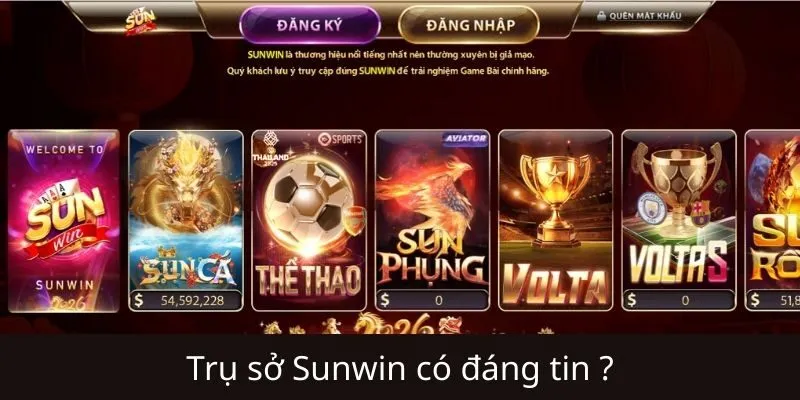 Trụ sở Sunwin có đáng tin không?
